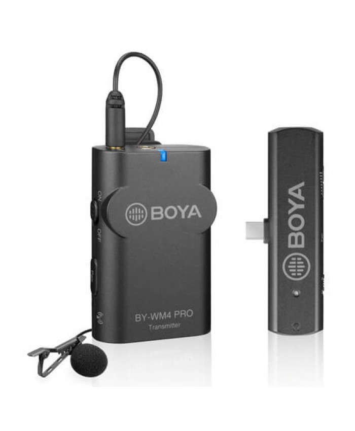 BOYA BY-WM4 PRO-K5 Dual-Channel Digital Wireless Microphone System for Android